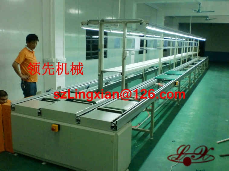 倍速链环形组装线