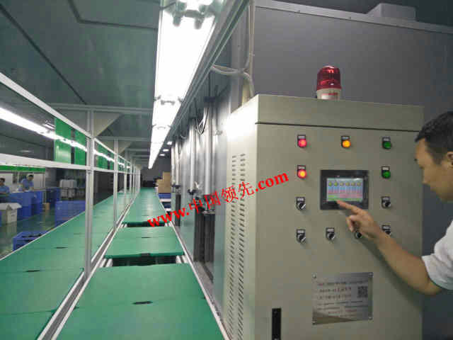 全自动倍速链组装线+在线自动噪音检测